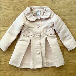 Catherine Malandrino Girls Blush Pink Coat | Size 5